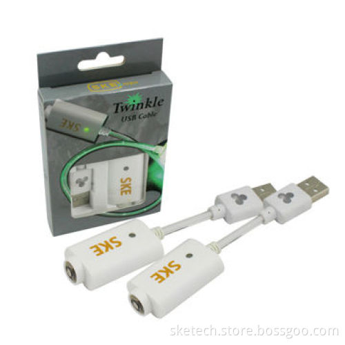 Twinkle USB Charger, fit for Electronic Cigarettes, Compliant with CE Standard and RoHS Directive